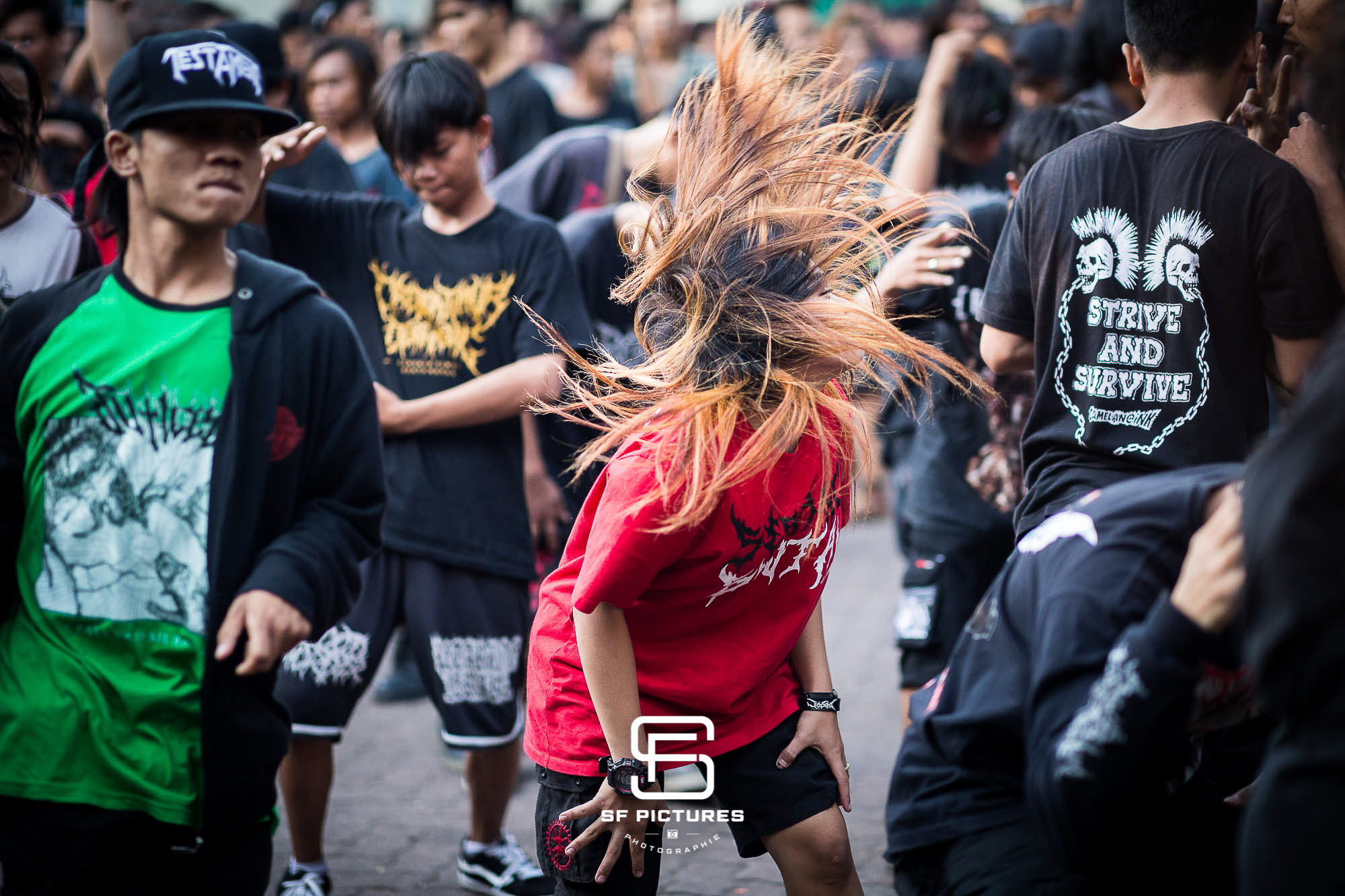 Headbanging, Indonesian DeathFest, Jakarta, Indonésie