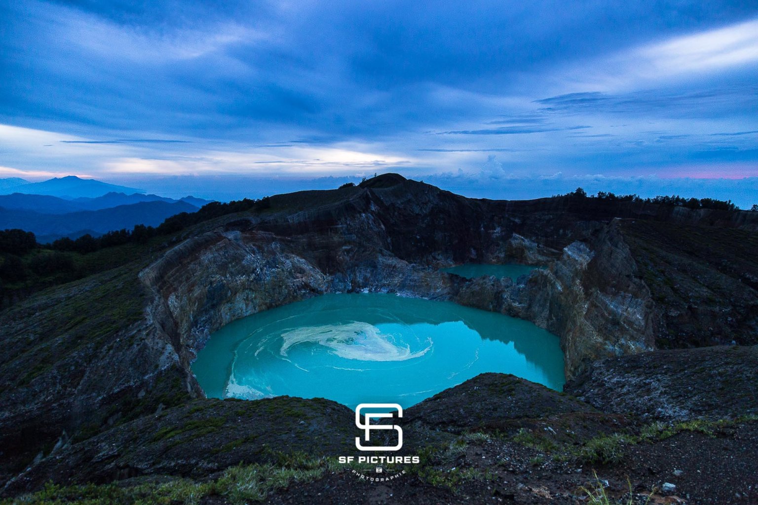 Volcan Kelimutu, Florès, Indonésie