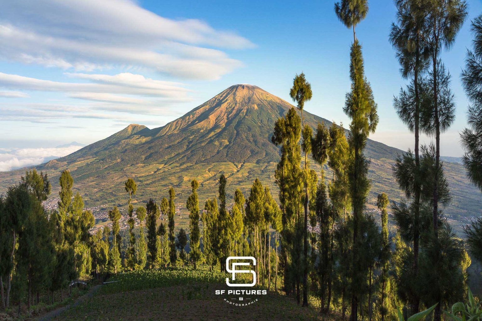 Volcan Sundoro, Java, Indonésie