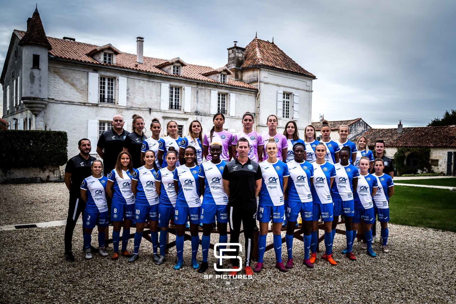 Photo Officielle ASJ Soyaux pour l&#039;agence Encore Design &amp; Communication